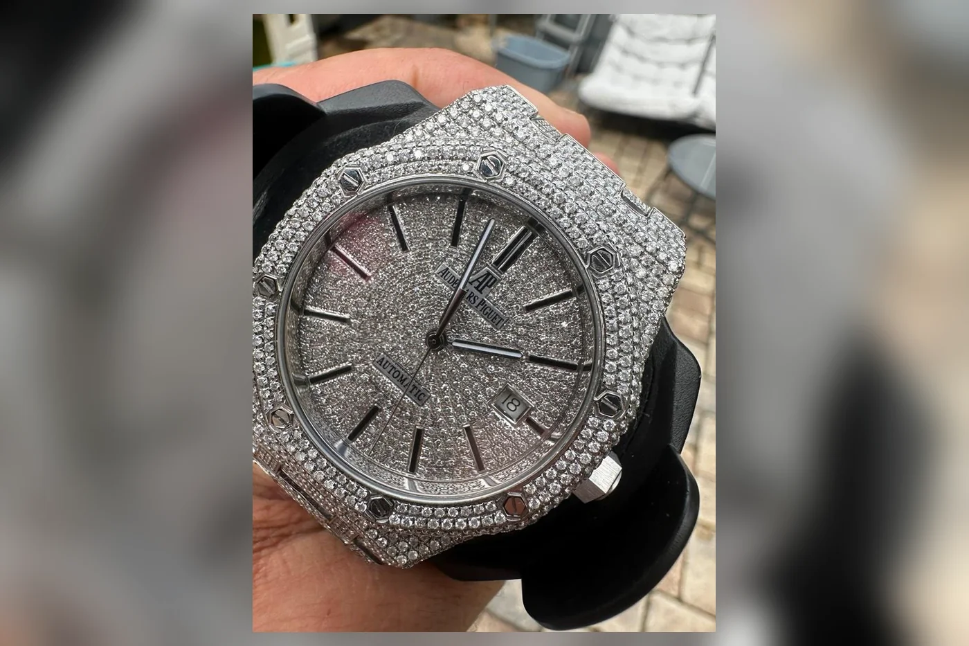 Audemars Piguet Royal Oak 15400ST, Wertgegenstand aus Insolvenzverwertung
