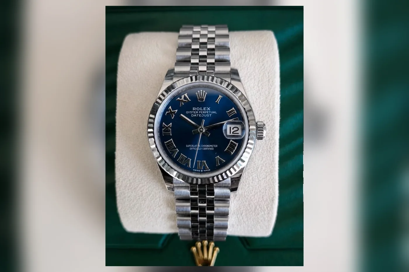 Rolex Datejust 31, Wertgegenstand aus Insolvenzverwertung