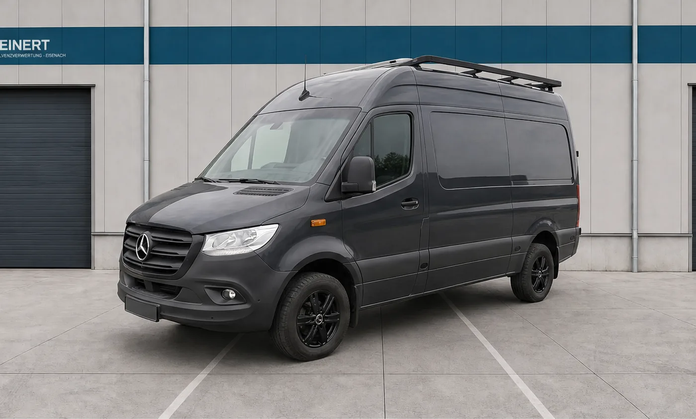Mercedes-Benz Sprinter 319 4x4 Camper in Grau metallic, Halle Eisenach-Stregda